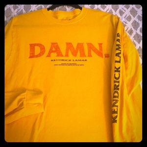 Kendrick Lamar Yellow DAMN. Shirt